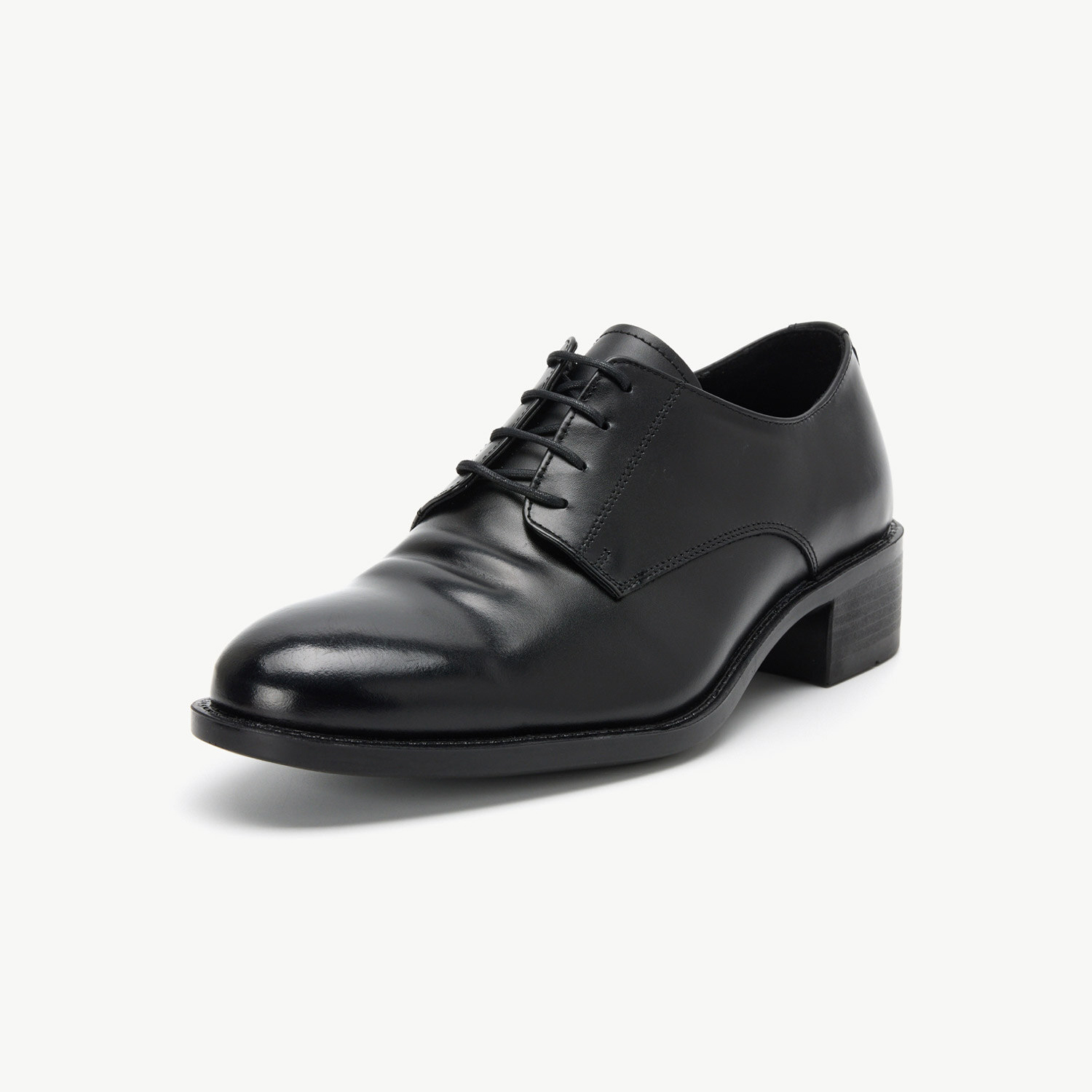 [에스티코]NC청주점 천연 소가죽 키높이 더비 정장 구두 블랙 SFWWZ11NSB NC청주점