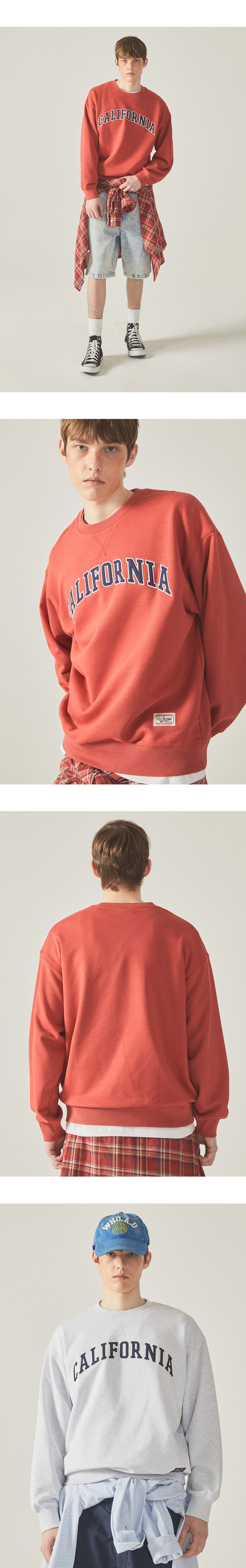 후아유(WHO.A.U) California Patch Sweatshirt / WHMWF2223U