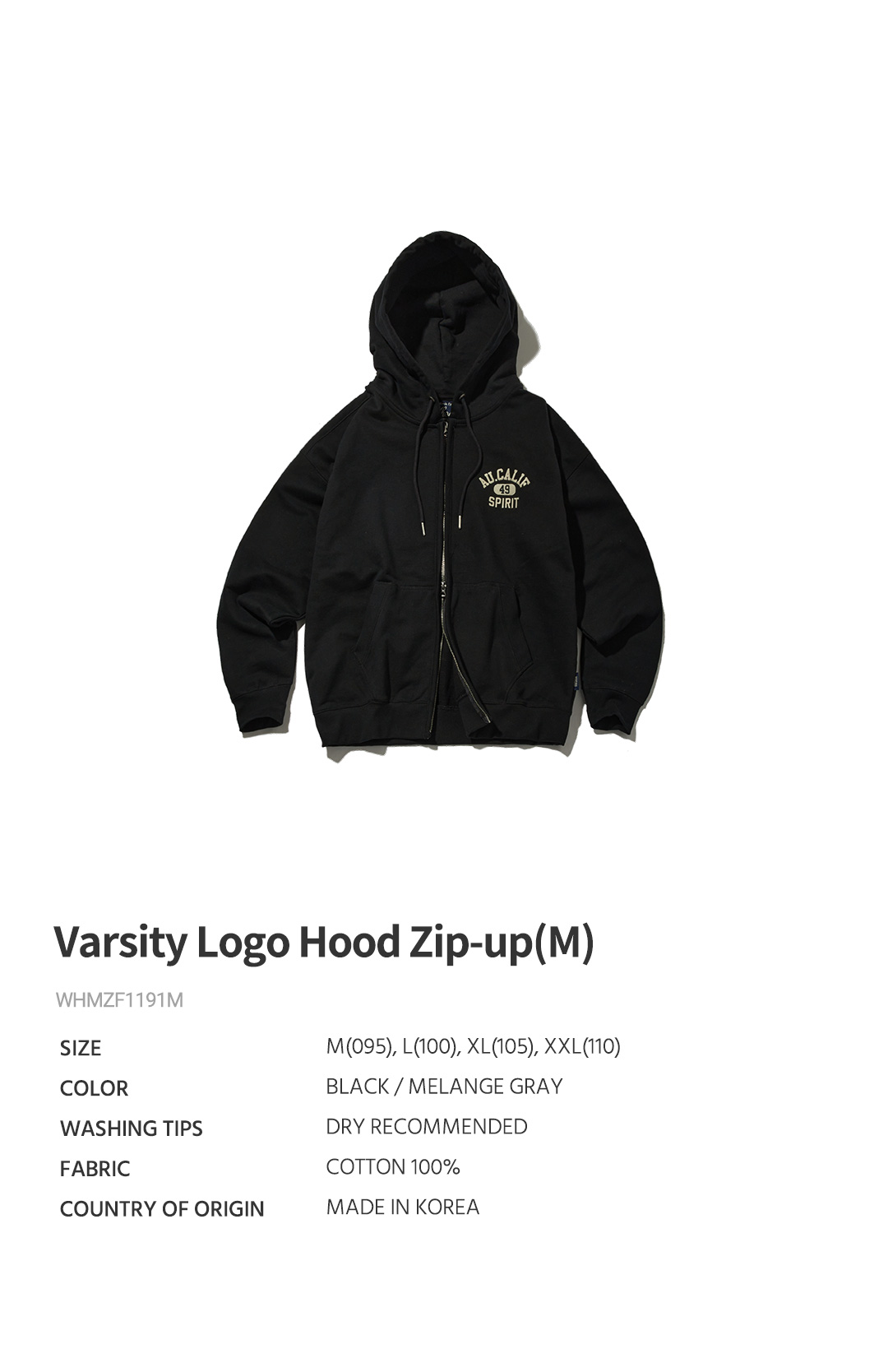 【韓国WHO.A.U フーアーユー】Varsity Logo Hoodie WHO.A.U(フーアーユー) パーカー・フーディ(レディース) - 海外