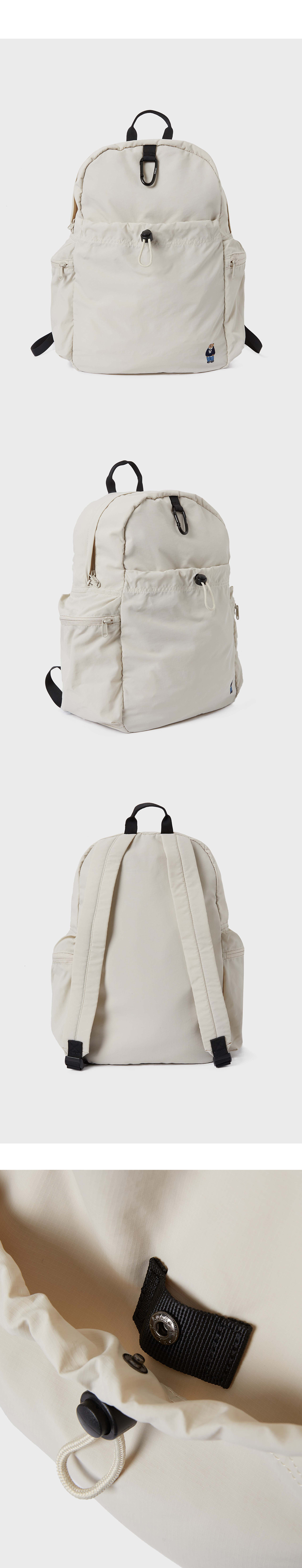 【WHO.A.U】Steve Nylon Drawstring Backpack Steve Nylon Drawstring Backpack - 후아유닷컴