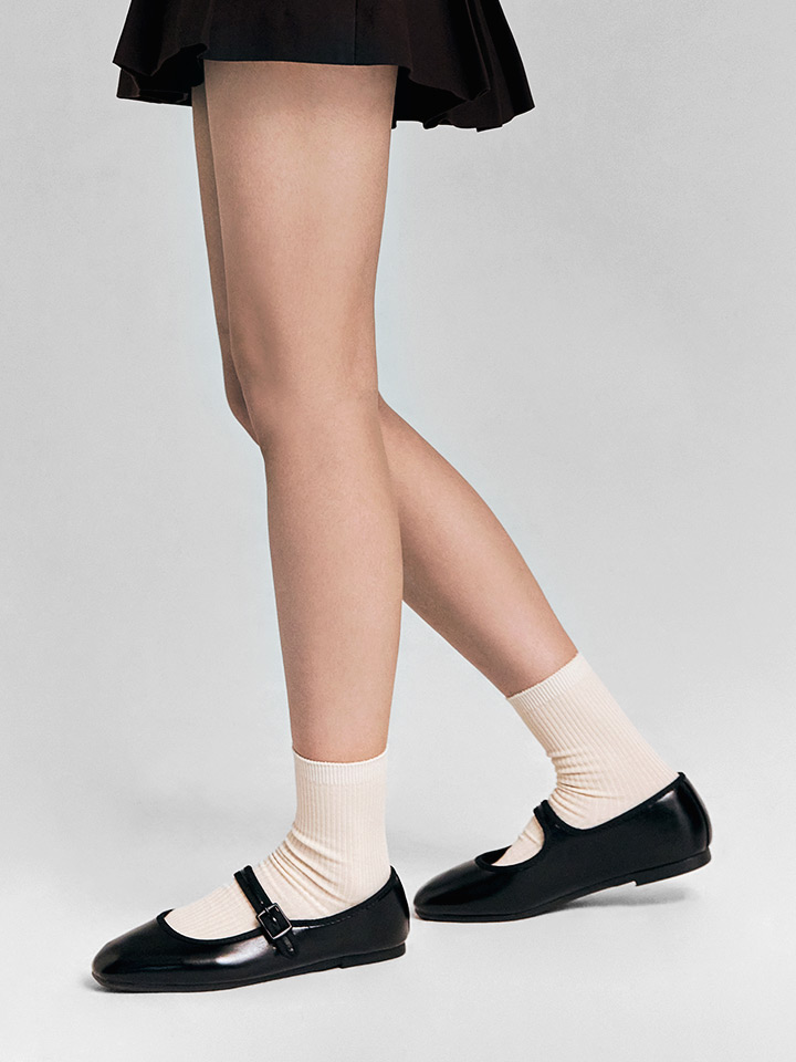 [슈펜]뉴 스윗버튼 메리제인 플랫 1.0 HPWWFFA204