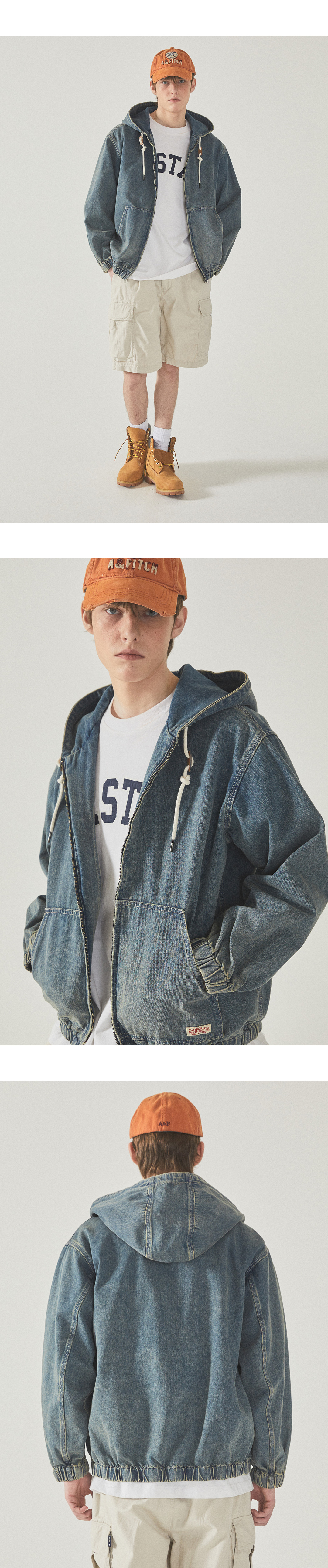 매장정품 WHO.A.U Denim Hoodie Zip-up / WHJKF2293U - G마켓 모바일