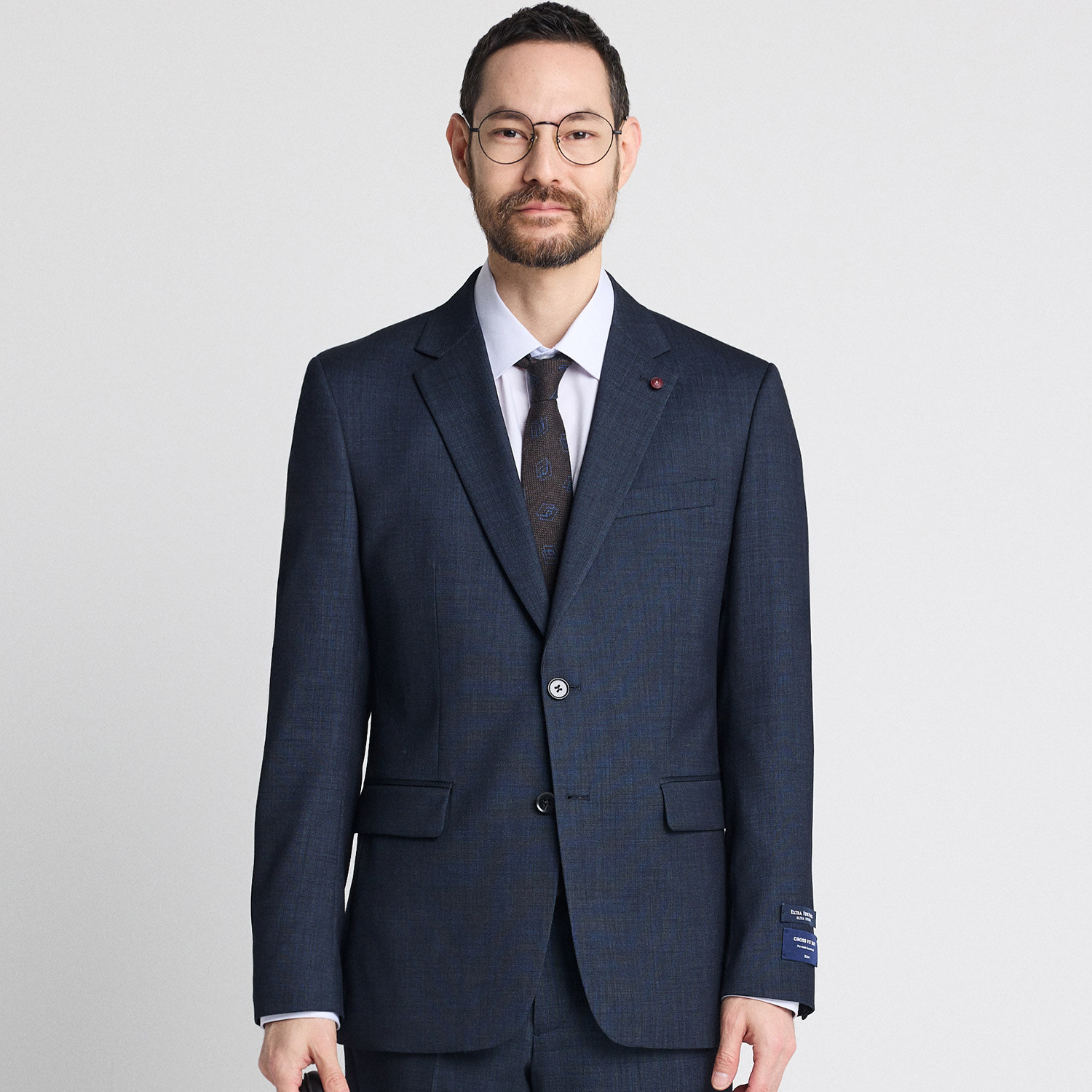 STO [에스티코]NC청주점 울혼방 사방스판 에센셜 슬림핏 정장 자켓 네이비 SSJWZ14SSN NC청주점