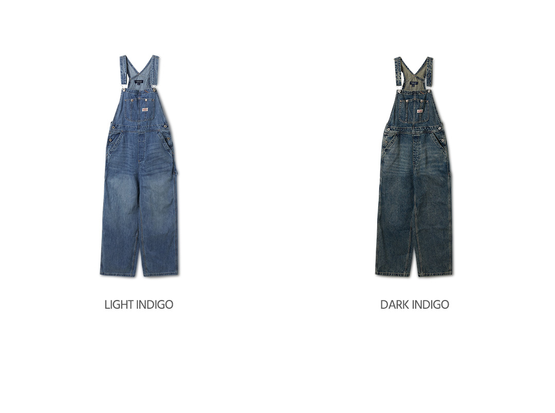 【韓国WHO.A.U フーアーユー】Cool Denim Overalls 韓国WHO.A.U フーアーユー】Cool Denim Overalls