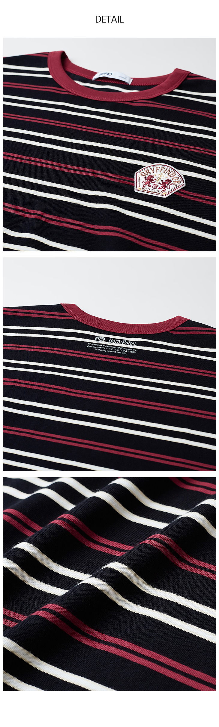 SPAO X Harry Potter] STRIPED SHORT SLEEVE T-SHIRT