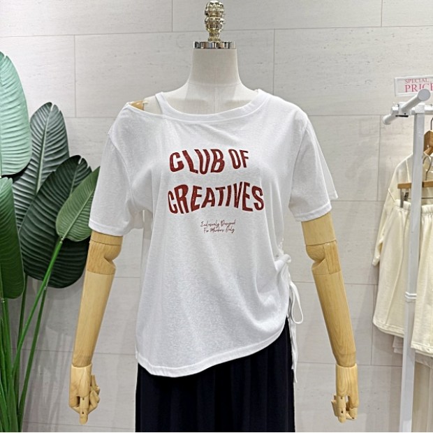 NC부천점 에잇컨셉 라운드티셔츠 7612클럽절개셔링티 (C25G7FTS061BC2)