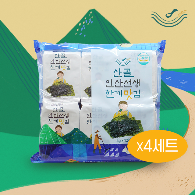 에코맘 인산선생 한끼맛김 48g