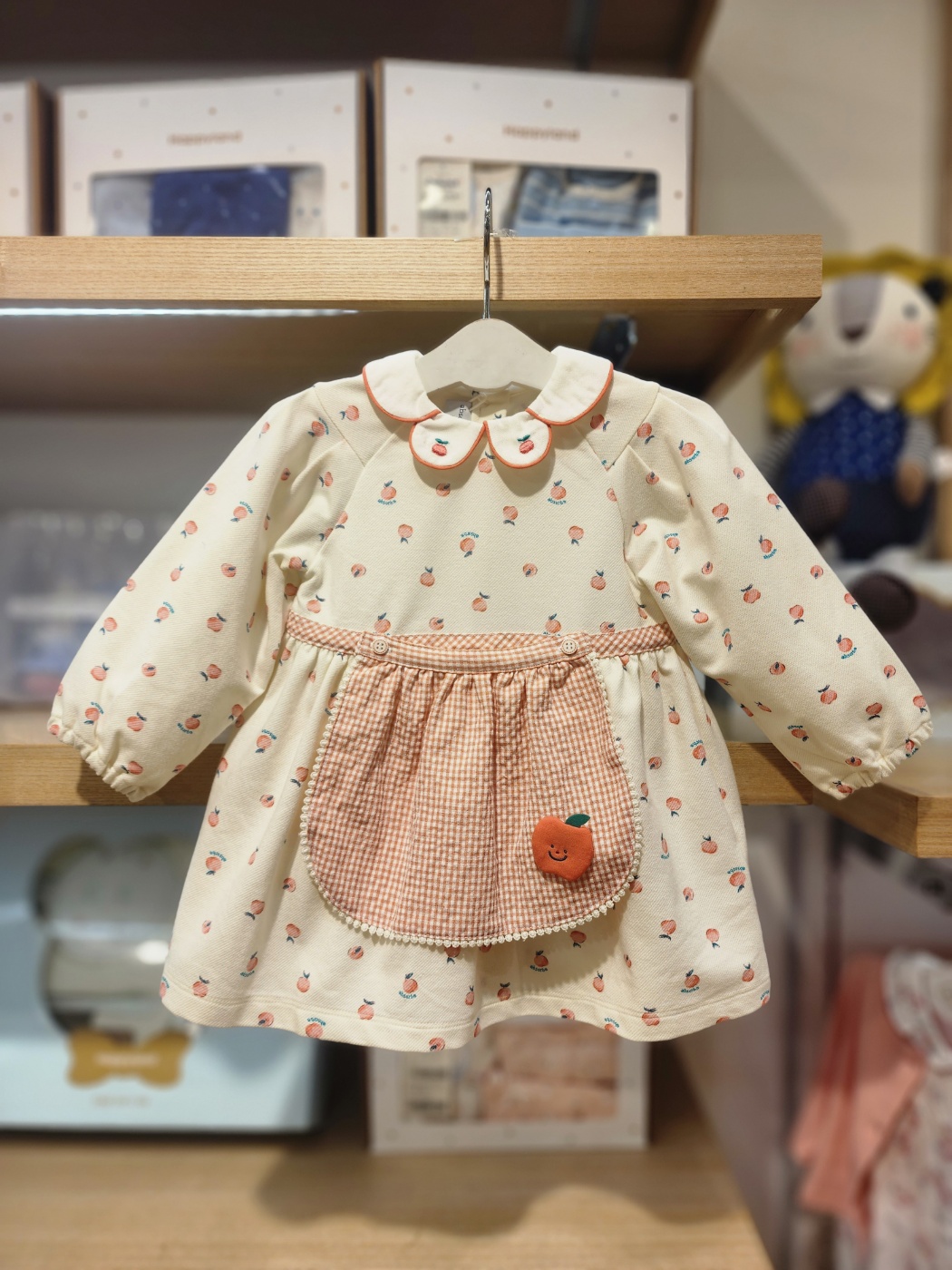 [해피랜드]뉴코아인천아울렛 압소바  탈부착 앞치마 모양 라뿜므 OP