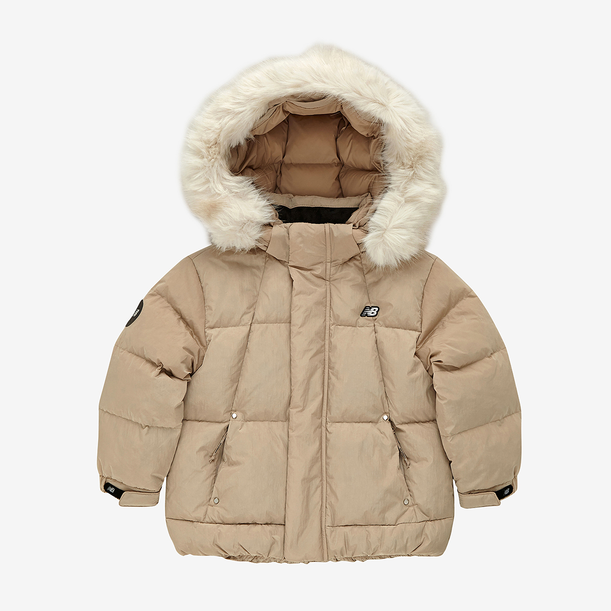 [뉴발란스키즈]NEWKIMO FUREST 믹스 퀼팅 숏패딩 NK9PE4109U