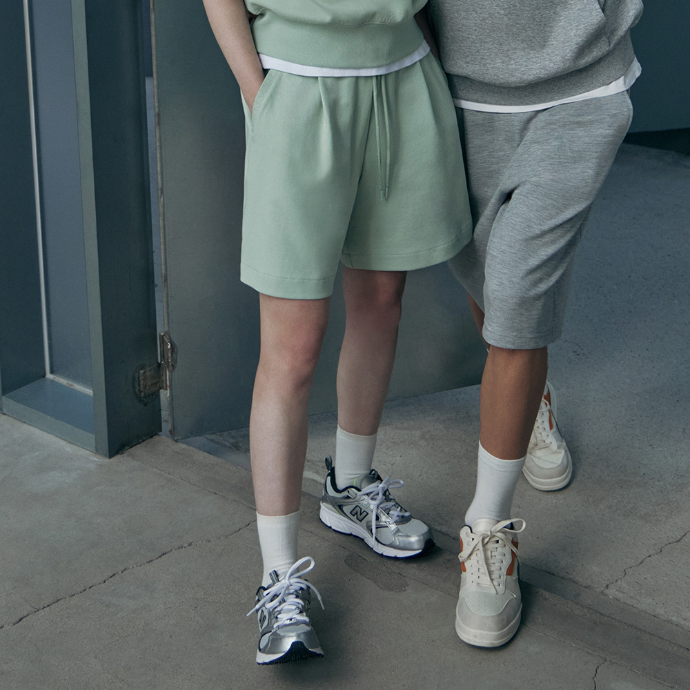 행텐 뉴코아산본아울렛 행텐 여성용 월턱 와이드 면반바지 10520-137-441-07