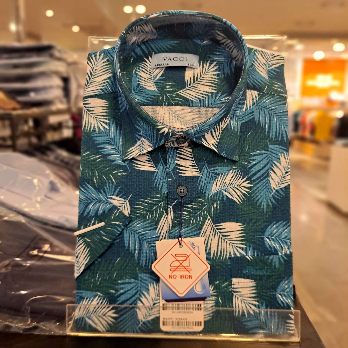 NC수원터미널점 바찌 쿨메쉬스파프린트 밑단일자 일반핏반팔 VD1O2CR233E