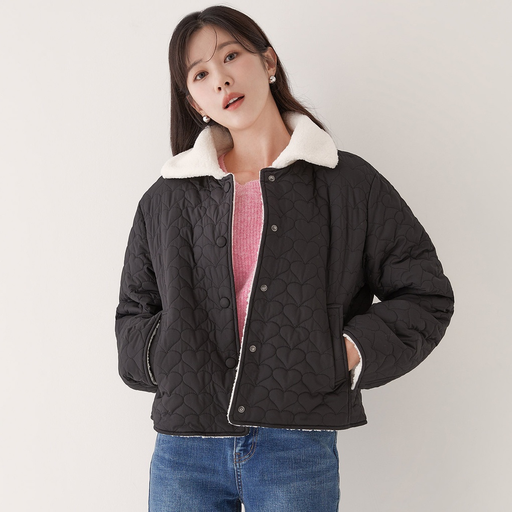 ㈜이랜드월드 NC부천점 로엠 덤블 매칭 퀼팅 자켓(2colors) RMJPD4TR12