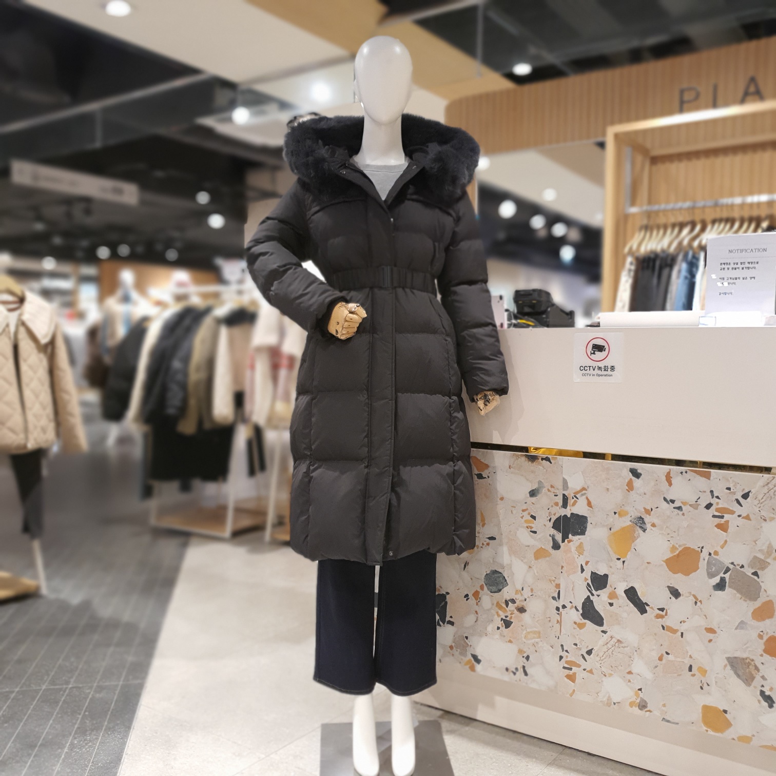 NC 구로점 (플라스틱아일랜드)다이아몬드 퀼팅  점퍼 PQ4NZ662