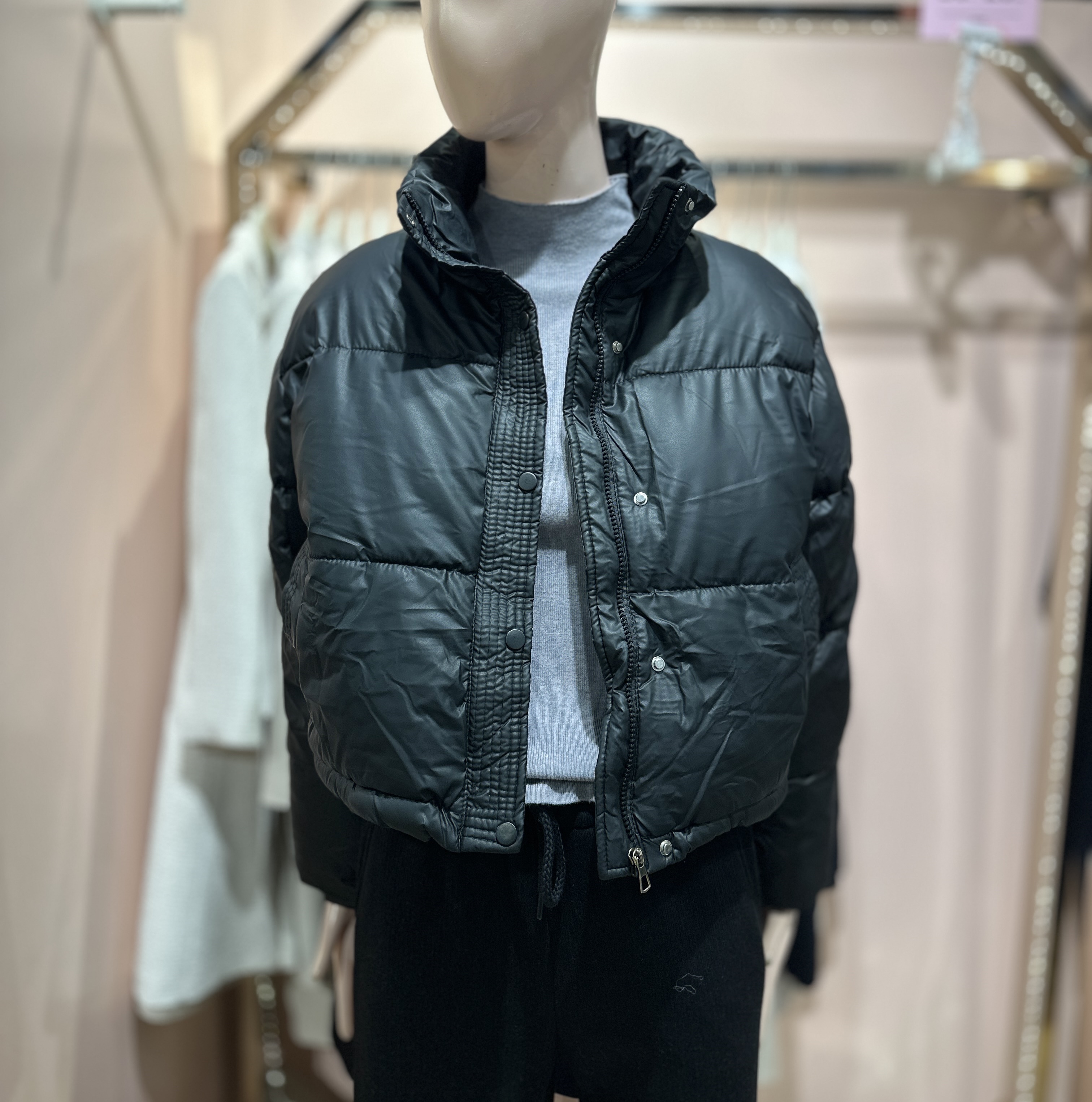 스위트숲 SOUP SOUP 스트링 숏 패딩 점퍼 OBAPAR4 뉴코아강남