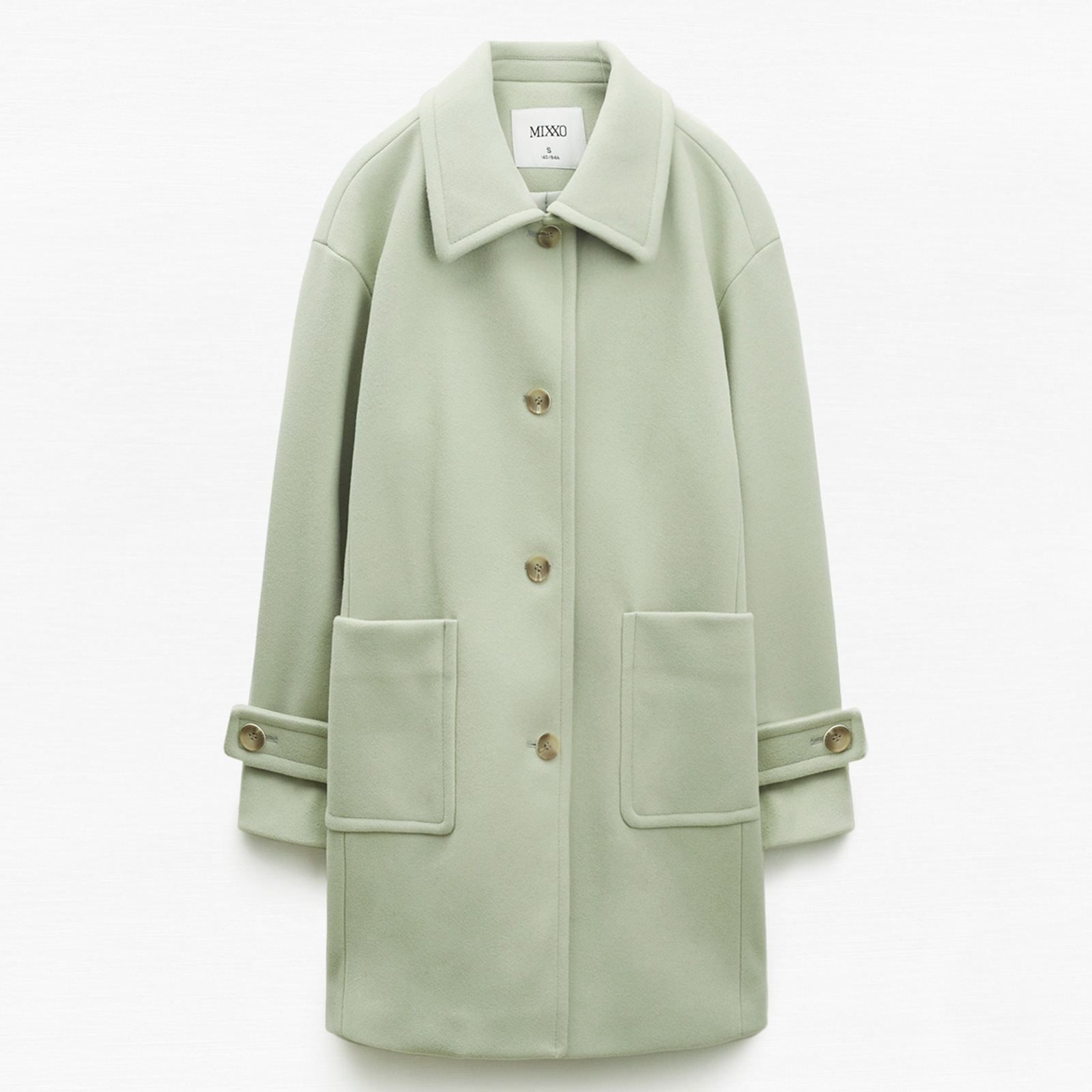 [미쏘]스탠카라 하프 코트 MIWJHF14PG