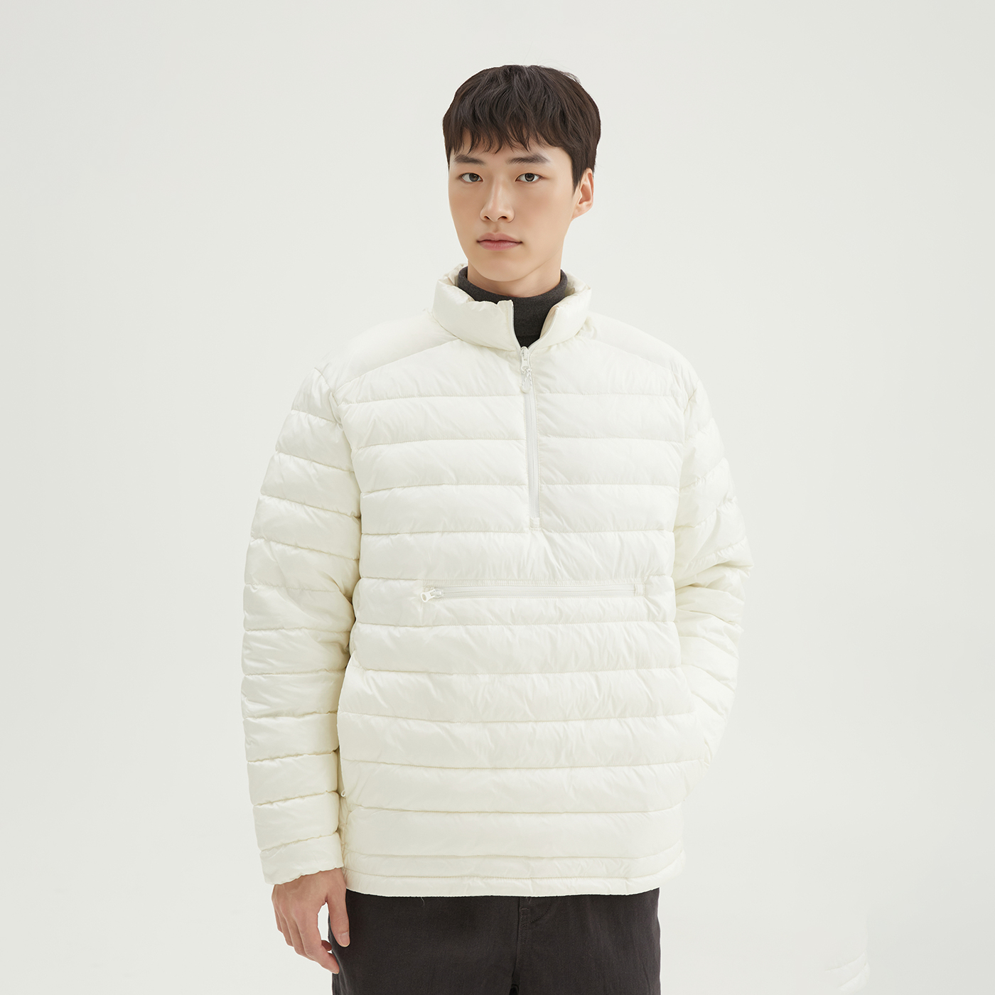 [스파오][씬라이트] 아노락 패딩 SPJPG12C21