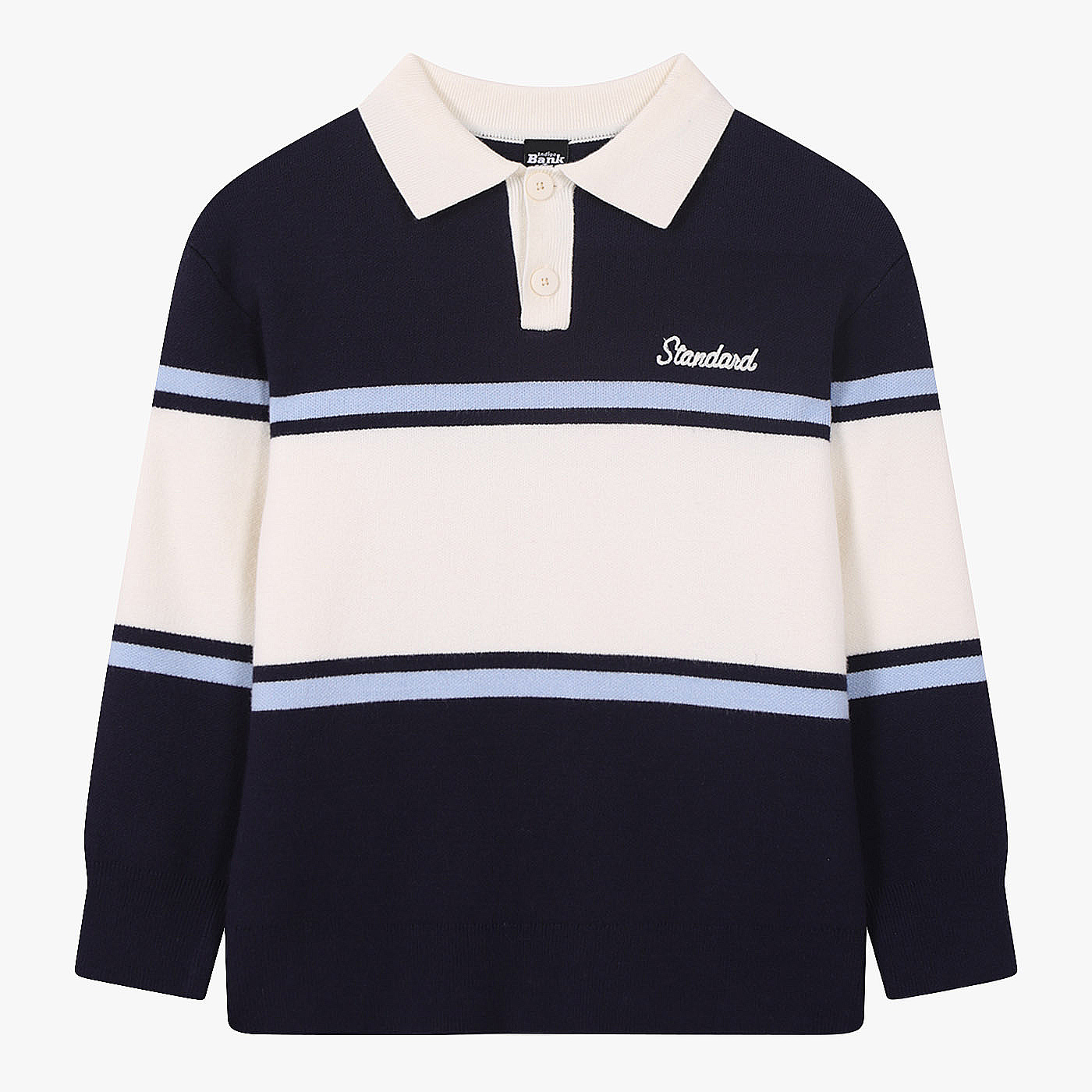 [인디고뱅크키즈]스트라이프 카라 스웨터IKKA26101 NC불광점