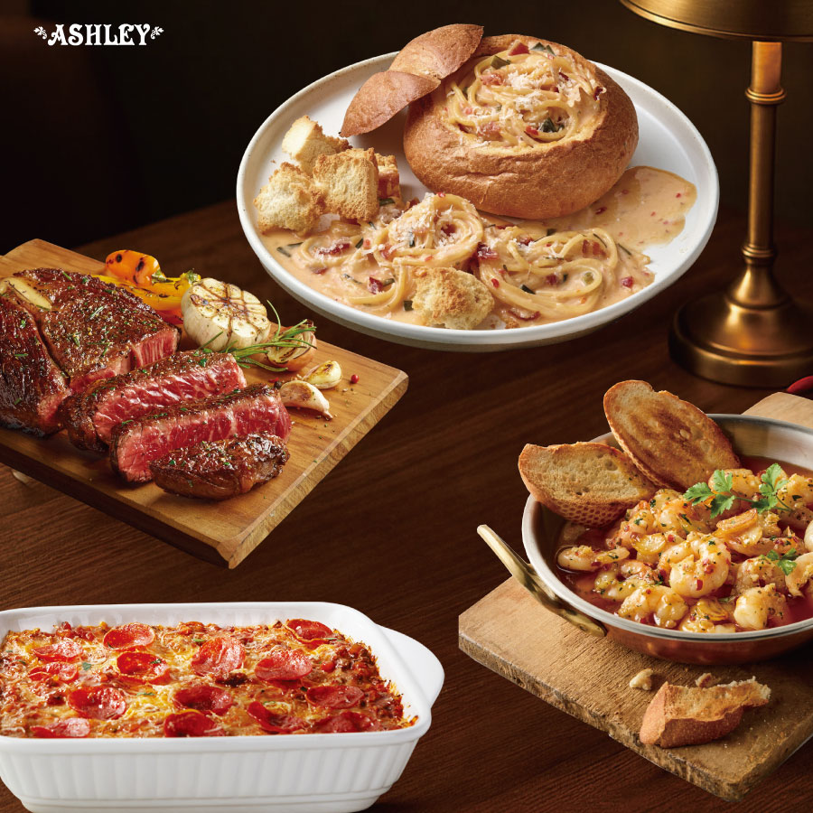 [(주)이랜드팜앤푸드][애슐리 홈스토랑]애슐리 투움바빠네 홈파티 세트(빠네파스타+감바스+라자냐+등심스테이크)