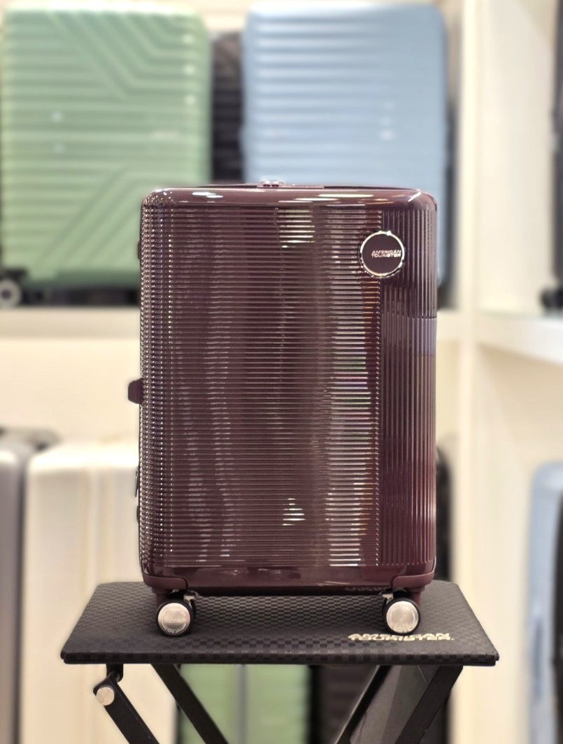 쌤소나이트코리아 [아메리칸투어리스터]뉴코아인천아울렛 GEMINAPRO 제미나프로 중형캐리어 확장형 24인치 버건디 (UA430006)