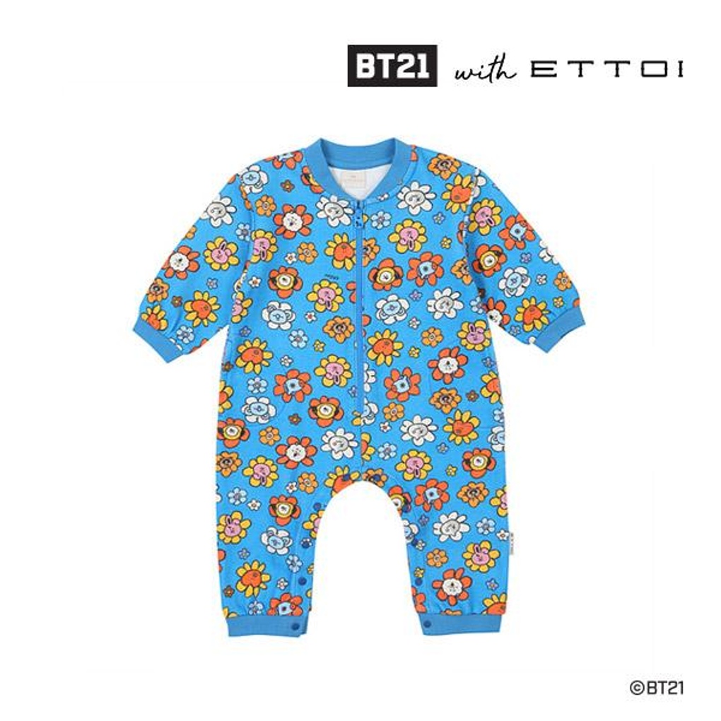 [BT21 with 에뜨와]BT21 플라워 우주복(BLUE)_07Q02754242- KIDIKIDI
