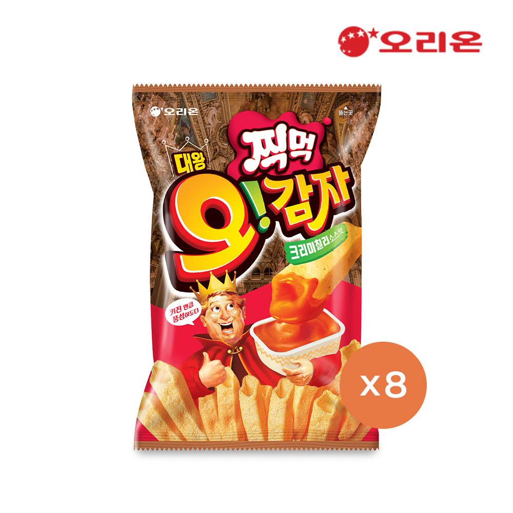 오리온 대왕 오감자 찍먹 크리미칠리소스맛(65g) x 8개- 이랜드몰