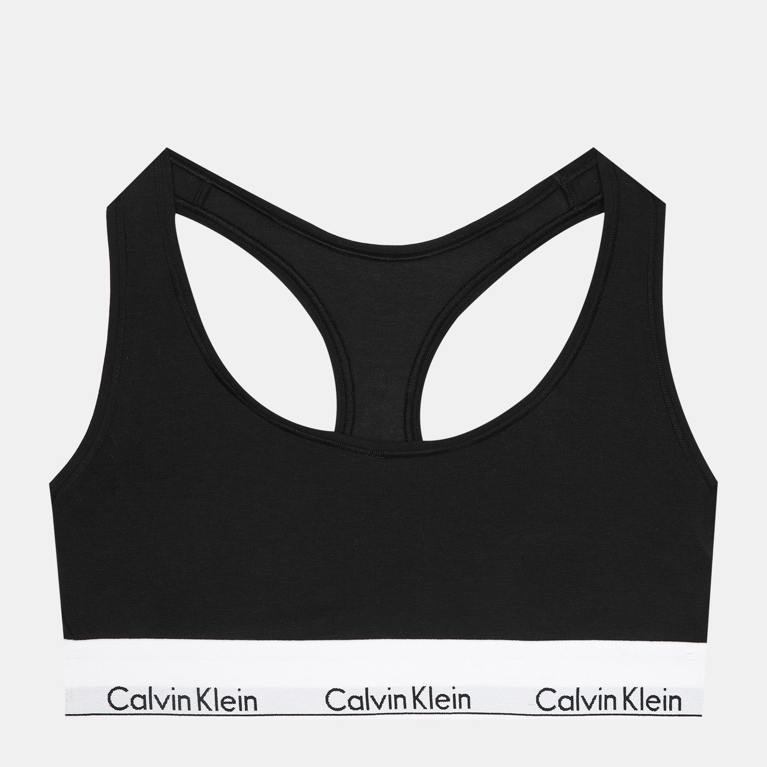 캘빈클라인 여자 기본 모던 코튼 브라렛 블랙 F3785 001- 이랜드몰