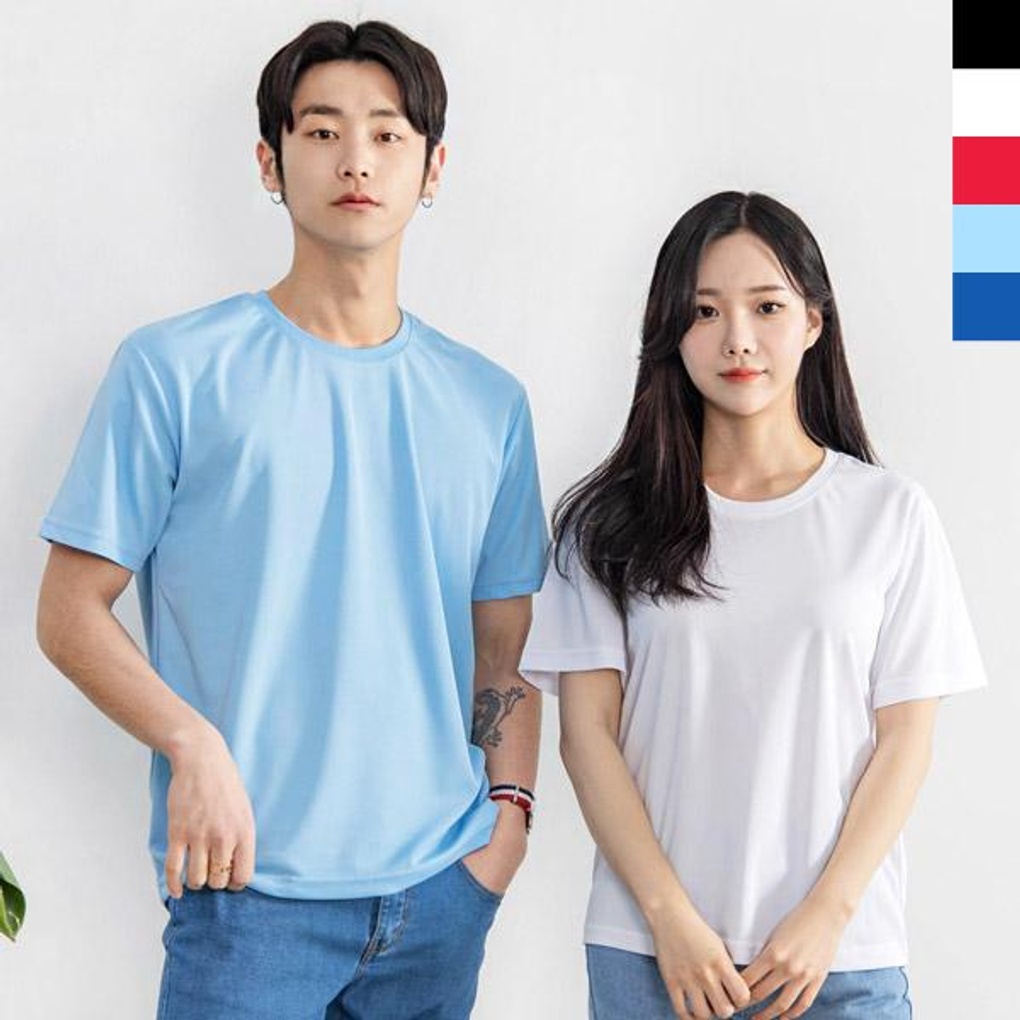 남여공용 쿨론 라운드 반팔티 남성상의 티셔- 이랜드몰