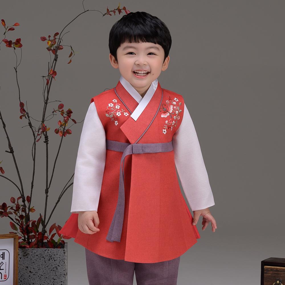 [더예한복] QT564-비단성연 남아한복 아동한복- 이랜드몰