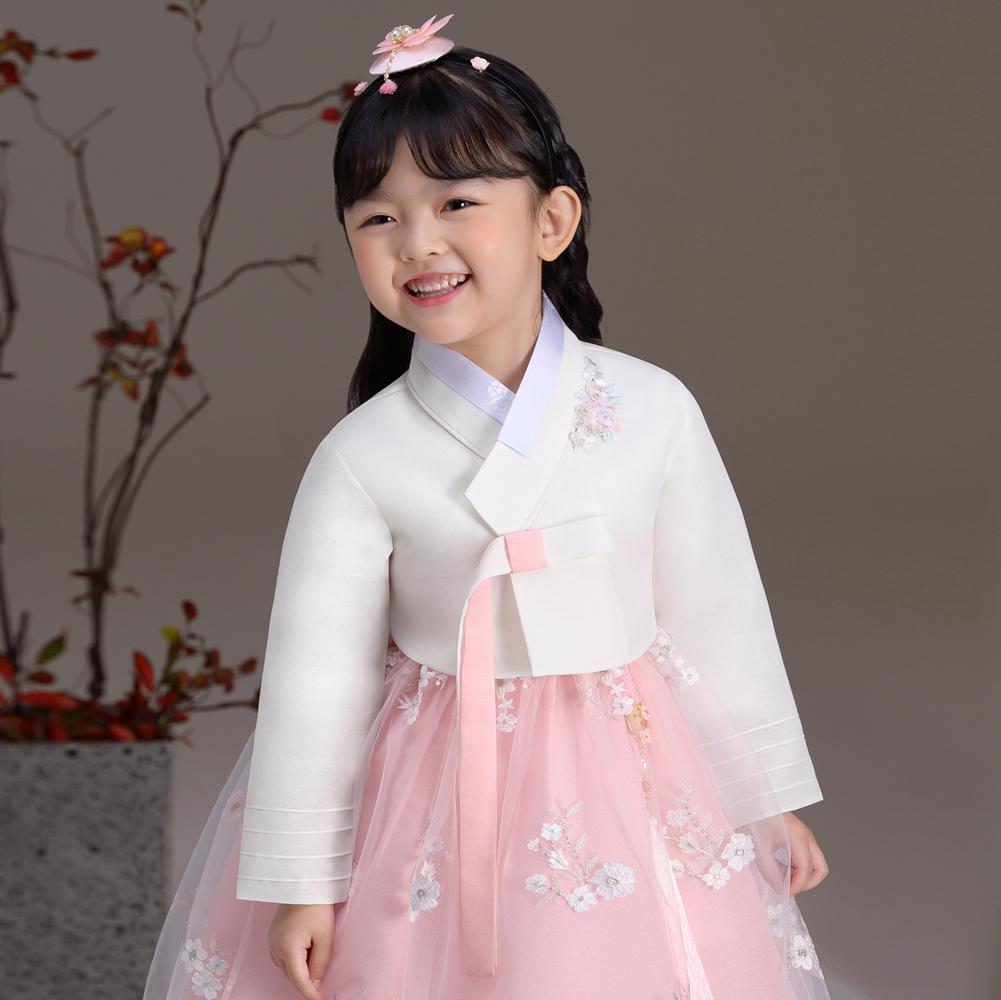 [더예한복] QT866-진주나비 여아한복 아동한복- 이랜드몰