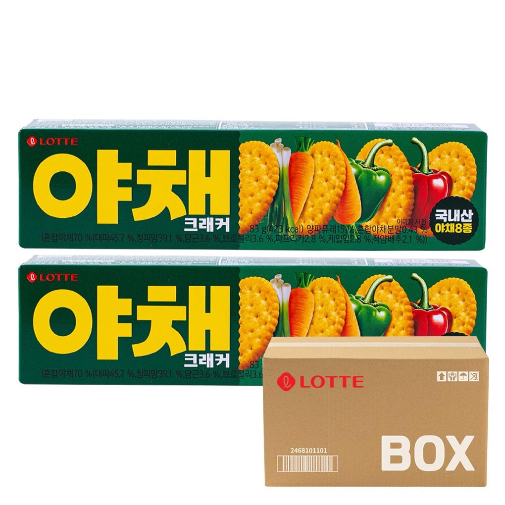 롯데 야채크래커 83g 30입- 이랜드몰