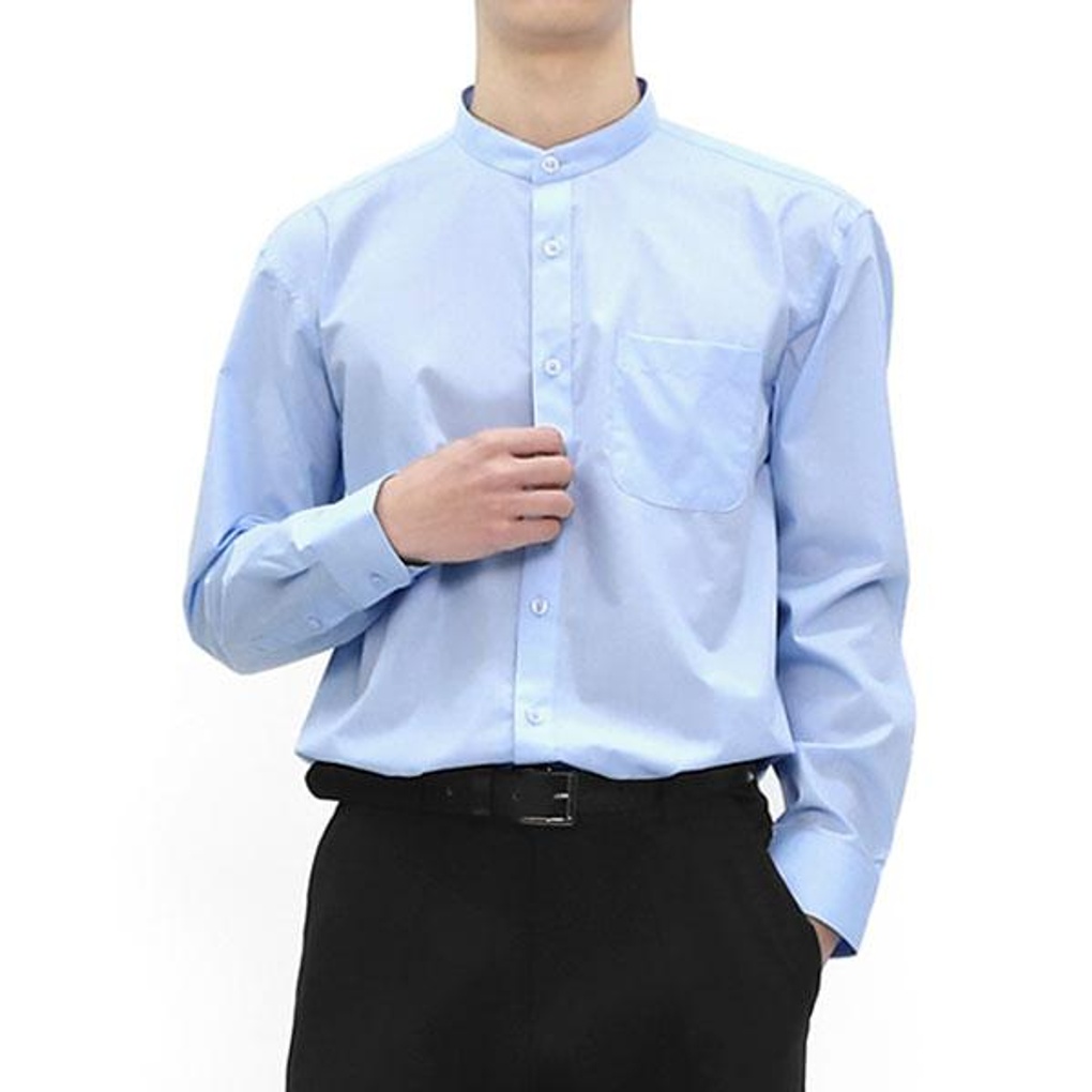 빌리버스 남자 셔츠 일반핏 차이나카라 와이셔츠 긴팔 남방 BSV120- 이랜드몰