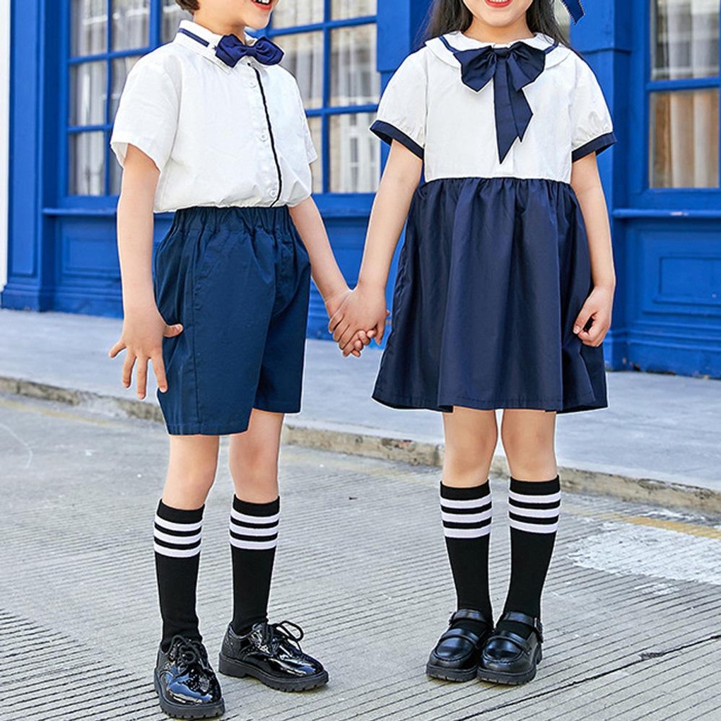 네이비라인 포인트 하복 교복세트 유치원 합창단 단복- 이랜드몰