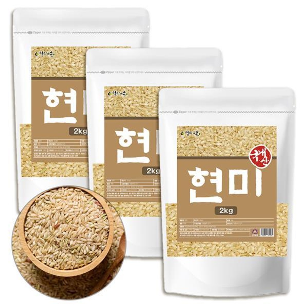 WELL-B 국산 맛있는 현미 쌀 6kg- 이랜드몰