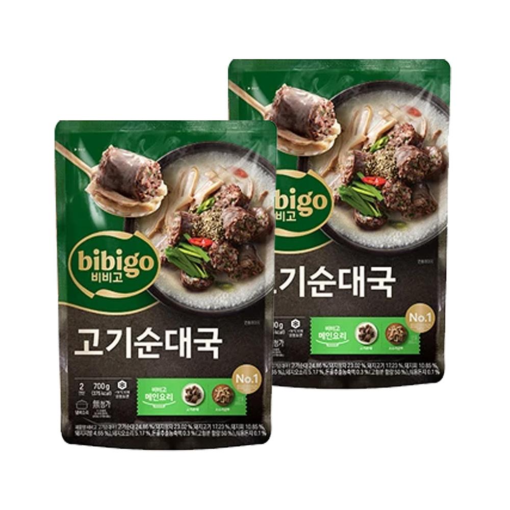 (냉동)비비고 고기순대국 700g x2개- 이랜드몰