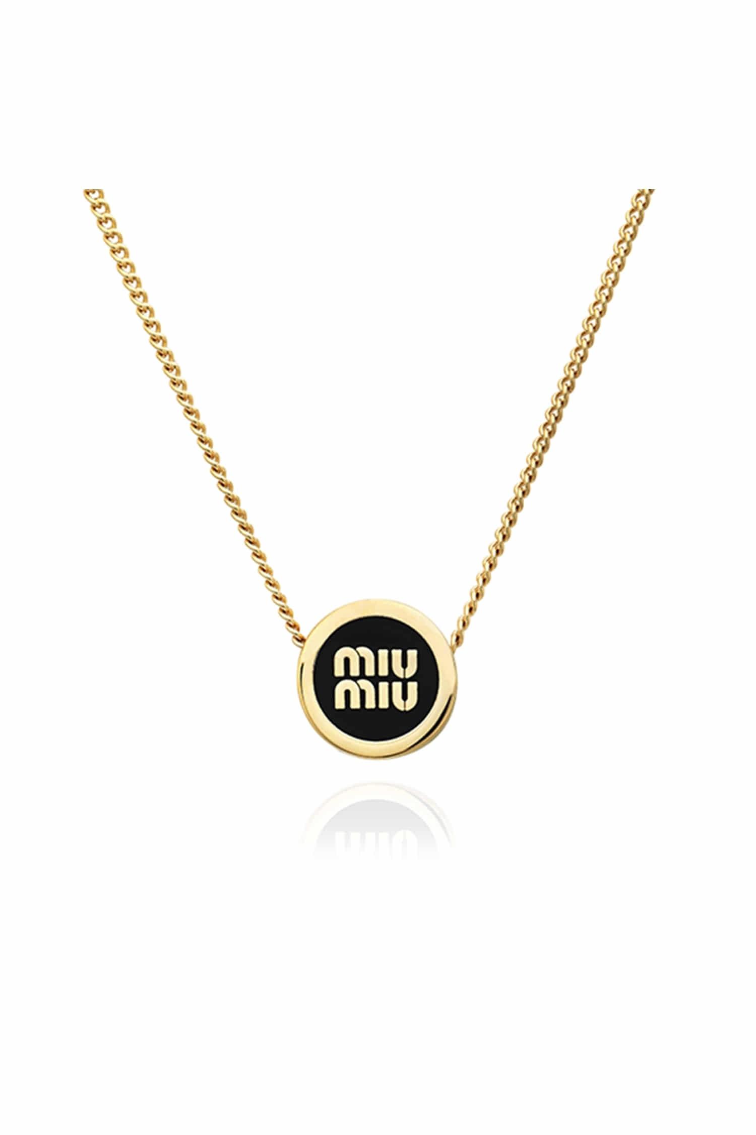 Miu Miu｜ (5IC096 2F6T F0632) 미우미우 MIUMIU] 5IC096 2F6T F0002 여성 목걸이- 이랜드몰
