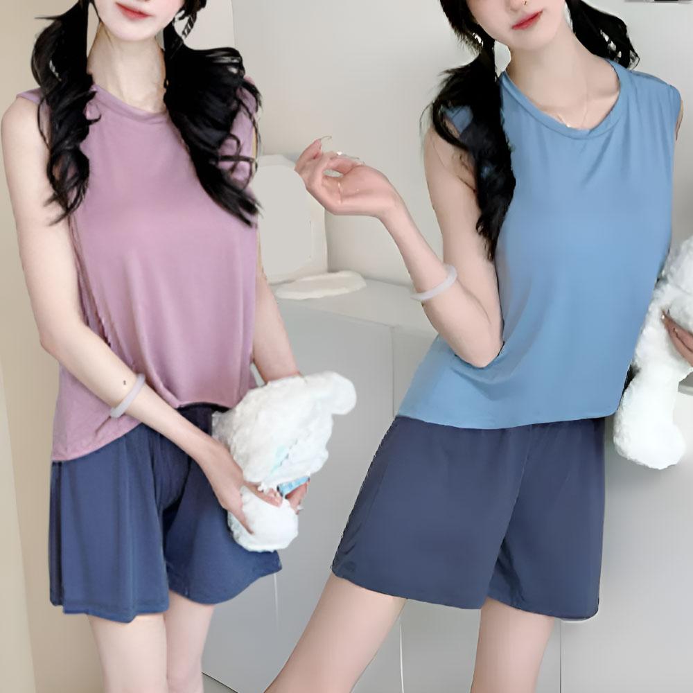 [기타 ]여성 데일리 보들잇 파자마 잠옷 파자마 세트