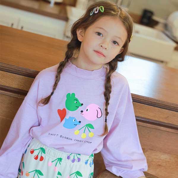 [아이러브제이] G. 봉봉 트리플 하프넥 티 JUFTO66