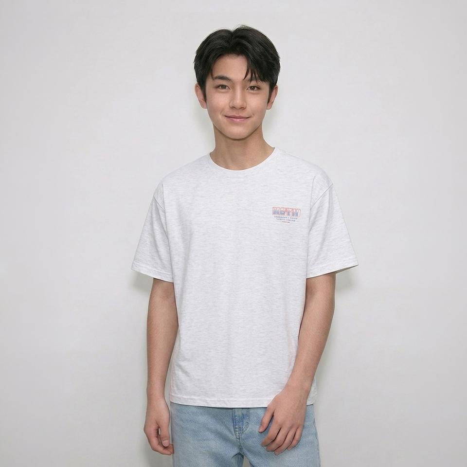 행텐틴즈 프론트 스몰 백 빅 반팔 티셔츠 053(14570-031-416-31)