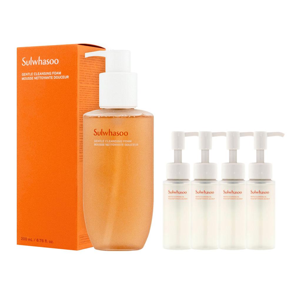 NC야탑점 설화수 순행 클렌징폼 200ml + (순행 클렌징오일 50ml x 4)