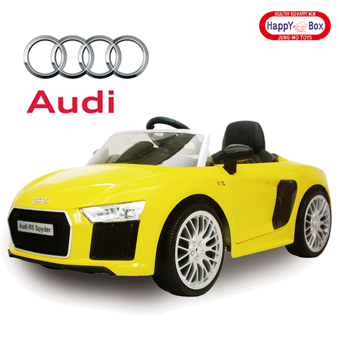 중모토이플러스 아우디 R8 스파이더 전동차 엘로우