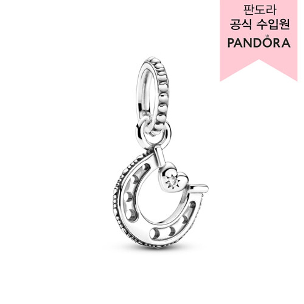[판도라] [백화점 보증서 제공] PANDORA 굿 럭 홀스슈 댕글 참 _799157C01- 이랜드몰
