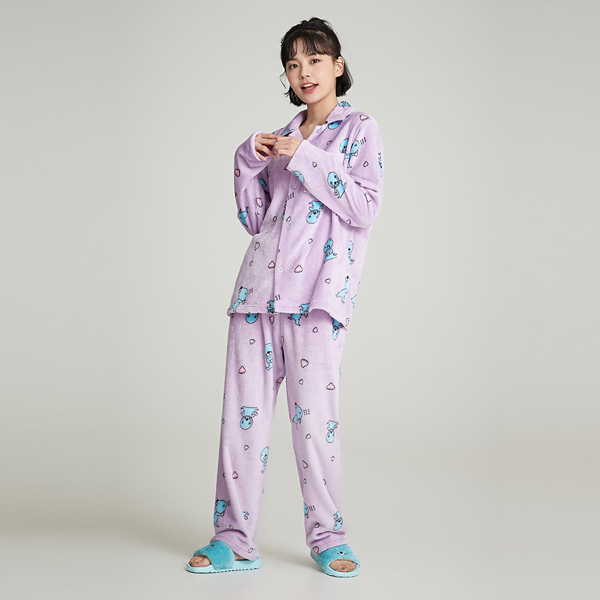 (보노보노) 잠들었나보노 잠옷(PURPLE)_SPPPA4VU01- 이랜드몰
