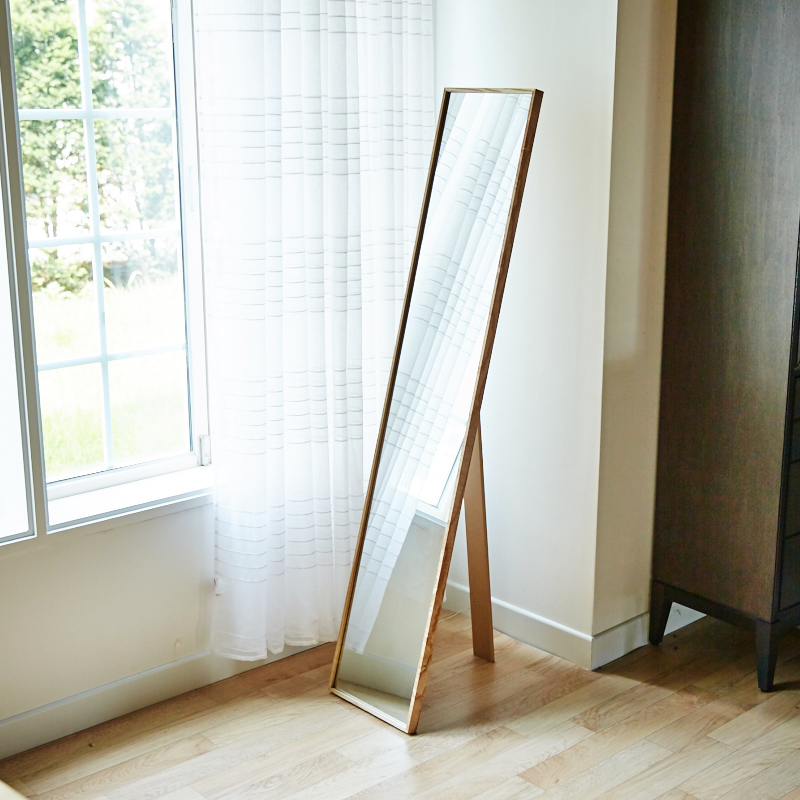 우드 전신거울(내추럴) 30*150CM- 모던하우스