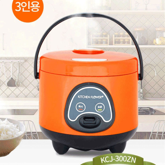 미니전기밥솥 보온밥통 오렌지 0.54L (3인용)- 이랜드몰