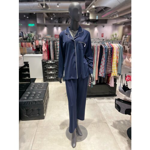 수원점_[엘르이너]네이비레이지데이여성잠옷세트 ECWPJ121NV- 이랜드몰
