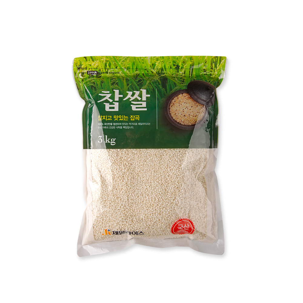 [이잡곡이다] 국산 찹쌀 3KG- 이랜드몰