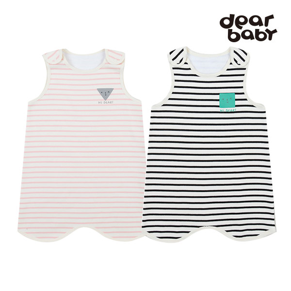[디어베이비 겨울]세모네모 ST조끼(BLACK,L/PINK)_02N757902- 이랜드몰