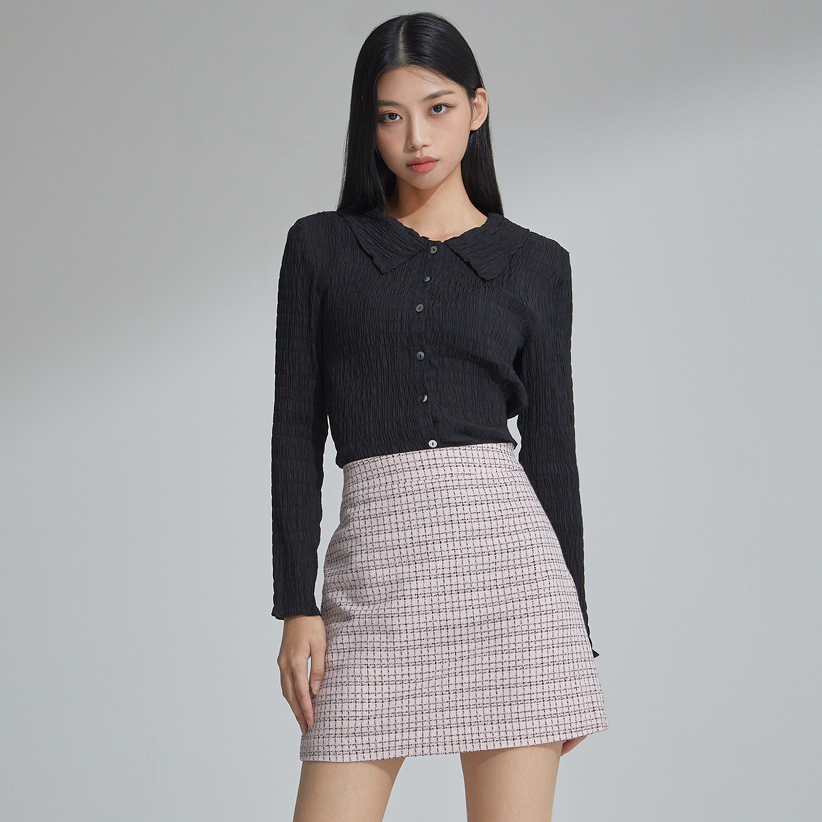 [헬로시모네] 미를리통 팬츠 블루 SS26-MLMIRPBL main image 0