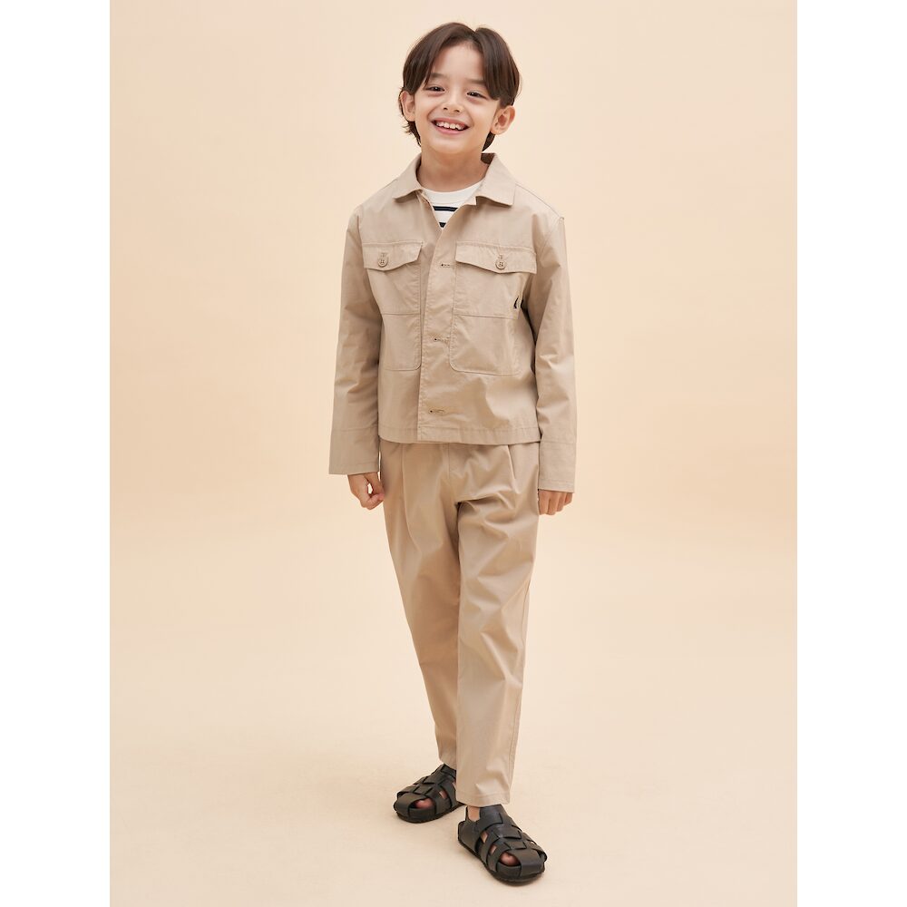 내추럴 배기핏 팬츠 베이지- 이랜드몰