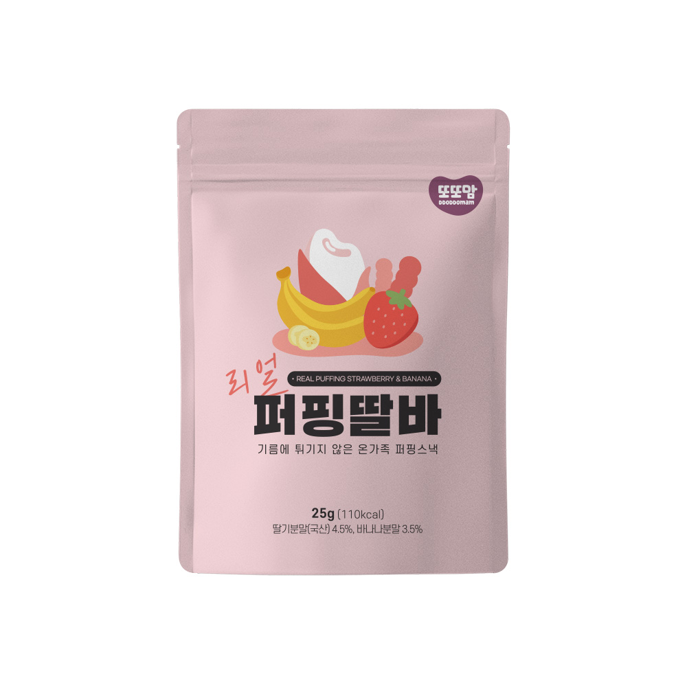 [또또맘] 리얼 퍼핑딸바 25g x 1봉- 이랜드몰